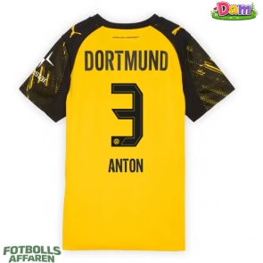 Borussia Dortmund Waldemar Anton #3 Hemmatröja Kvinnor 2025-26 Kortärmad